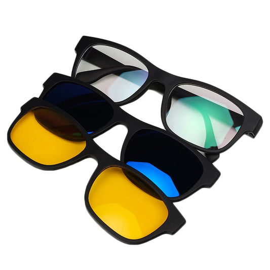Gafas Magnéticas 3 en 1, Todo en una Mirada!