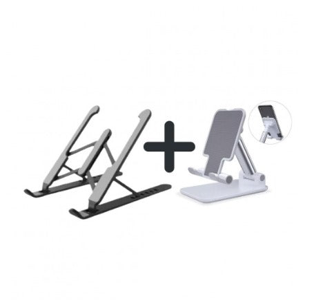 Combo soporte Laptop + Holder Celular